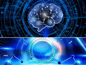 云端互聯(lián) 藍(lán)色科技數(shù)據(jù)服務(wù)器與云計(jì)算海報(bào)素材解析